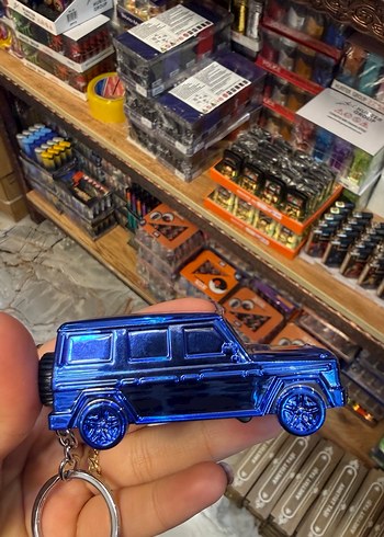 Renkli Mavi Oyuncak Araba Çakmak - Görsel 3