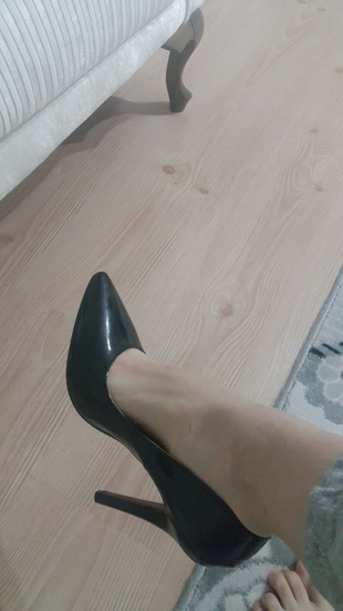 38 Beden siyah Renk 38 no stiletto