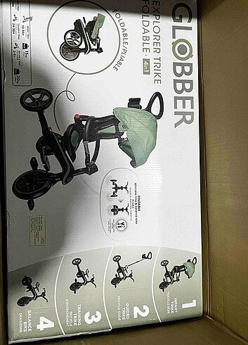 Diğer GLOBBER BİSİKLET 4N1 KATLANABİLİR 