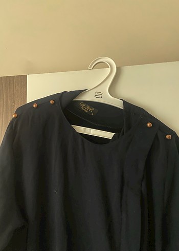 Lacivert ferace - Görsel 4