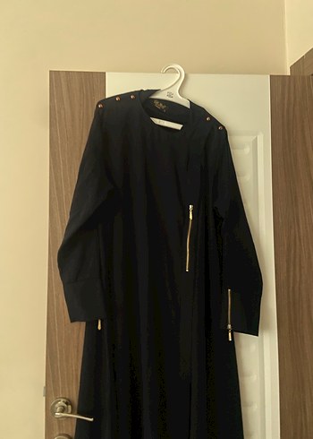 Lacivert ferace - Görsel 3