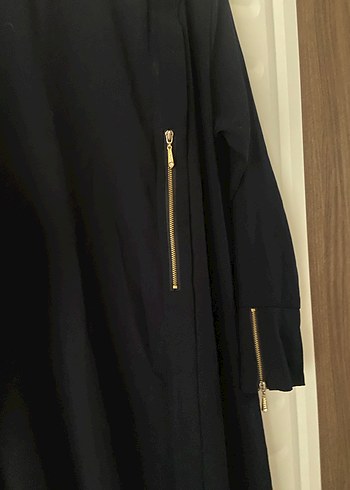 Lacivert ferace - Görsel 6