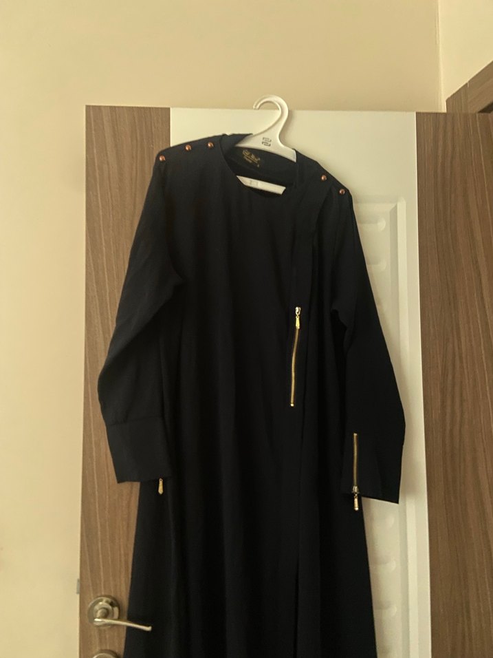 Lacivert ferace - Görsel 3