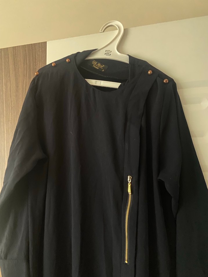 Lacivert ferace - Görsel 2