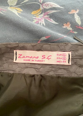 Kadın Bohem Pilili Uzun Keten Etek - Görsel 5