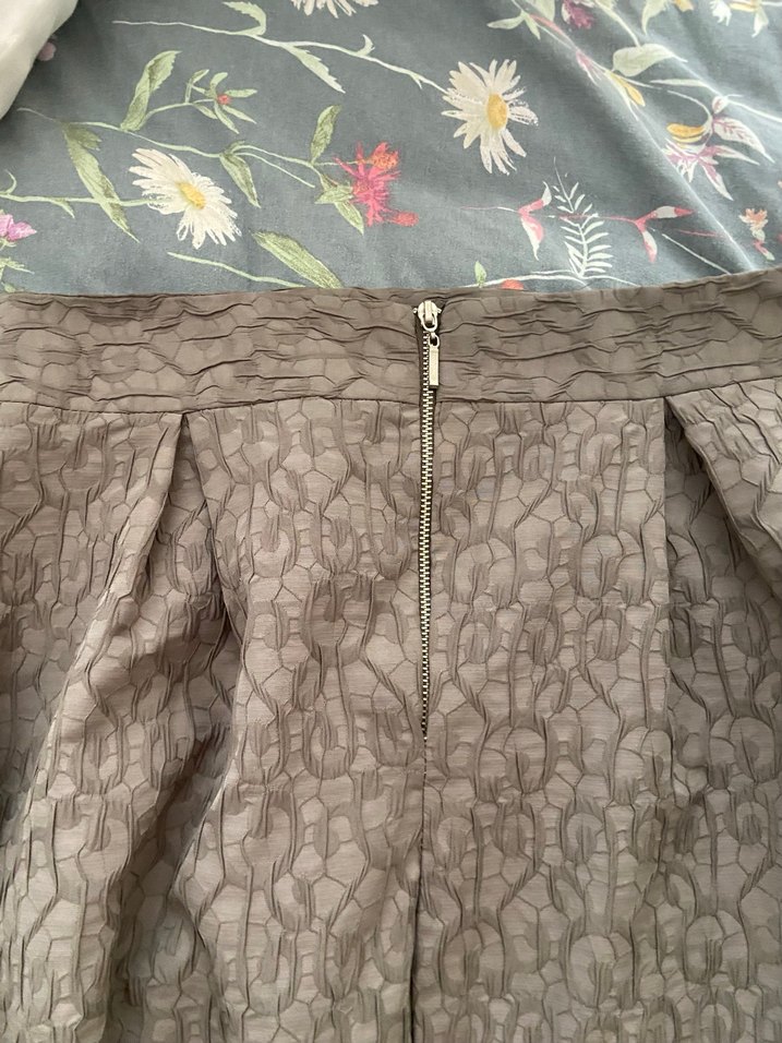 Kadın Bohem Pilili Uzun Keten Etek - Görsel 4