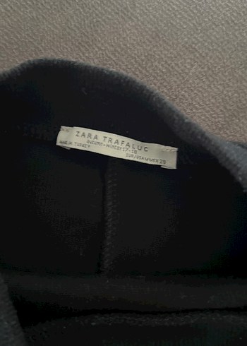 Siyah Midi Boy fitilli Kadın Elbise - Görsel 2