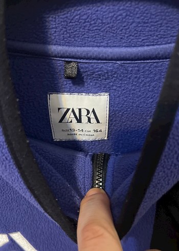 Erkek Çocuk Fermuarlı Polar Sweatshirt - Görsel 2