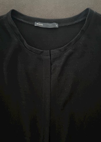 Uzun Kollu Siyah Kadın Hırka - Görsel 2