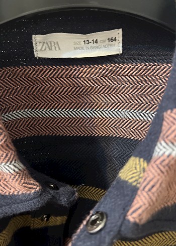 Çizgili çocuk  Uzun Kollu Gömlek - Görsel 2