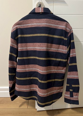 Çizgili çocuk  Uzun Kollu Gömlek - Görsel 3