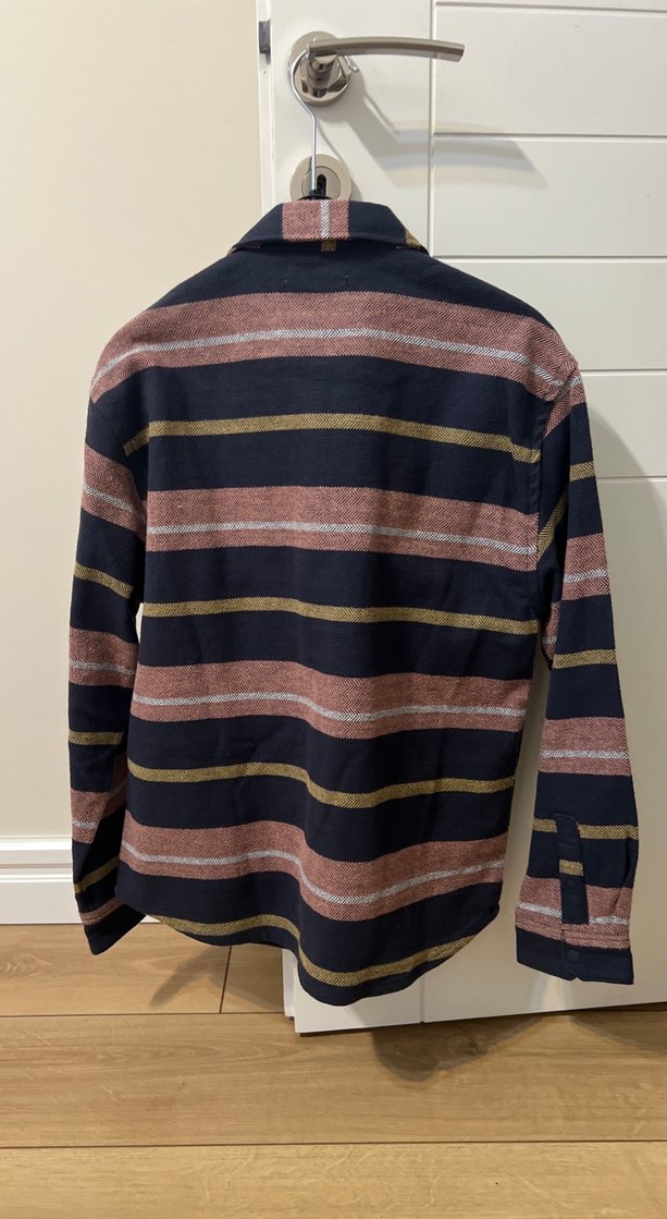 Çizgili çocuk  Uzun Kollu Gömlek - Görsel 3