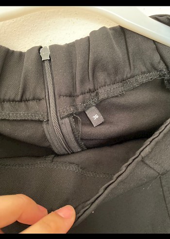 Siyah şort etek - Görsel 3