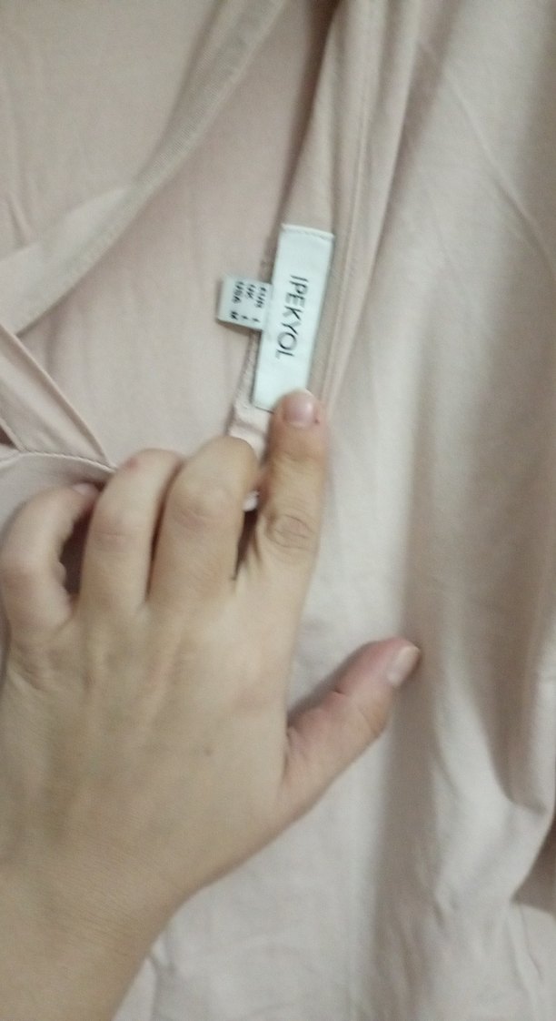 İpekyol penye yetim kol bluz - Görsel 4