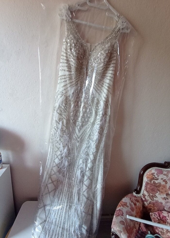 Abiye elbise nikah elbisesi sünnet annesi kıyafeti - Görsel 4