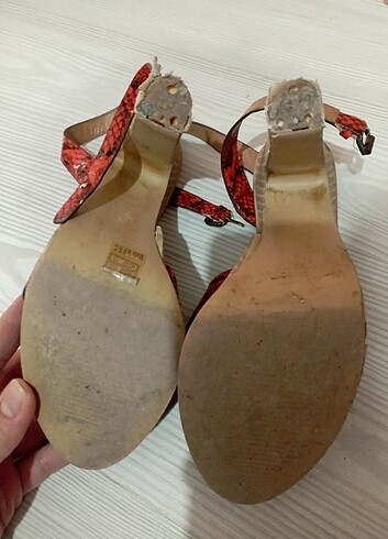 Desenli topuklu - Görsel 5