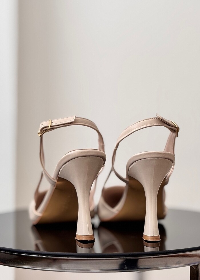 Kadeh topuk topuklu ayakkabı - Görsel 3