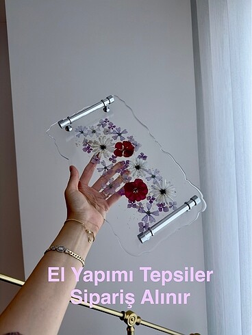 El yapımı tepsi