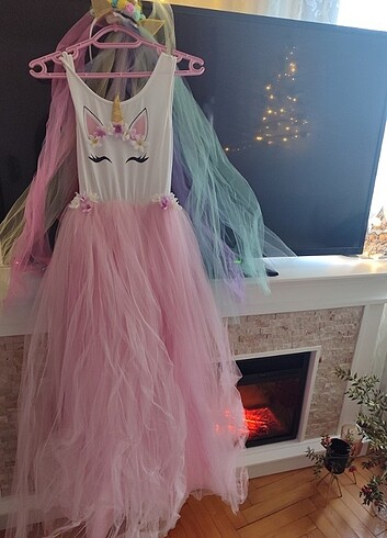 Kız çocuk parti elbisesi - Görsel 6