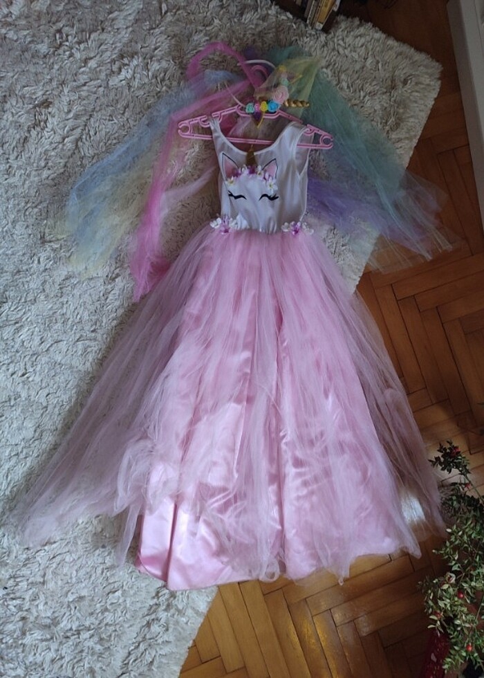 Kız çocuk parti elbisesi - Görsel 4