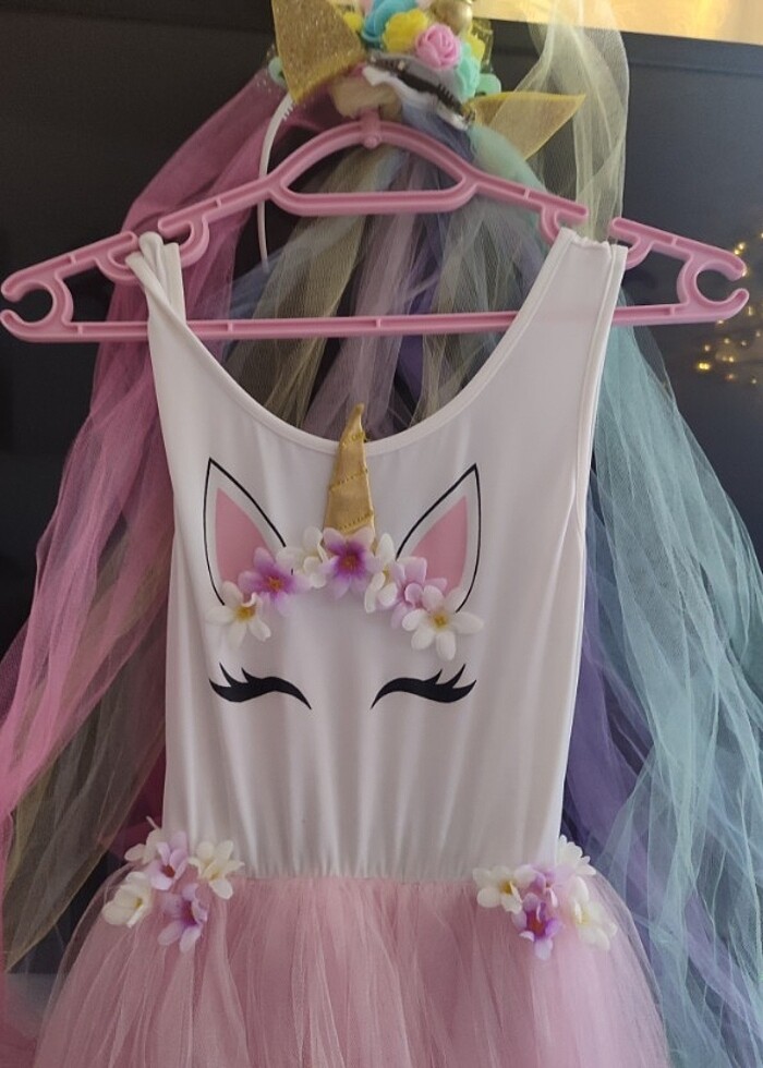 Kız çocuk parti elbisesi - Görsel 5