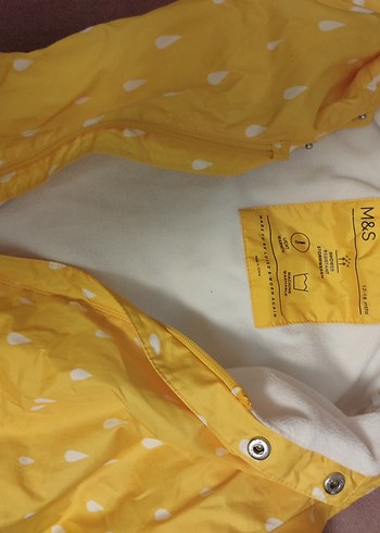 Sarı Düğmeli Bebek Tulumu 12-18 ay - Görsel 3