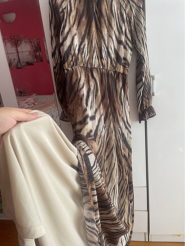 Leopar Desen Elbise - Görsel 5
