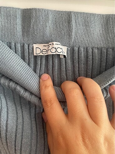 Defacto Mavi Triko Kalem etek - Görsel 4