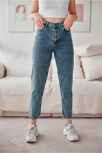 Lcw Mom Jeans Kot Pantolon