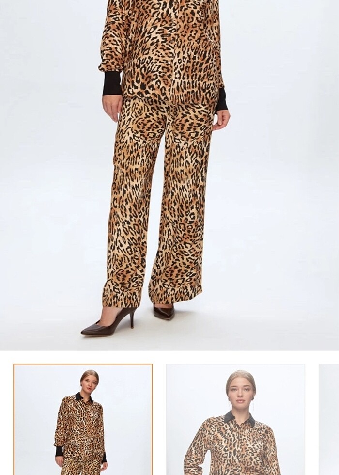 Leopar Pantolon kadın 46 - Görsel 4
