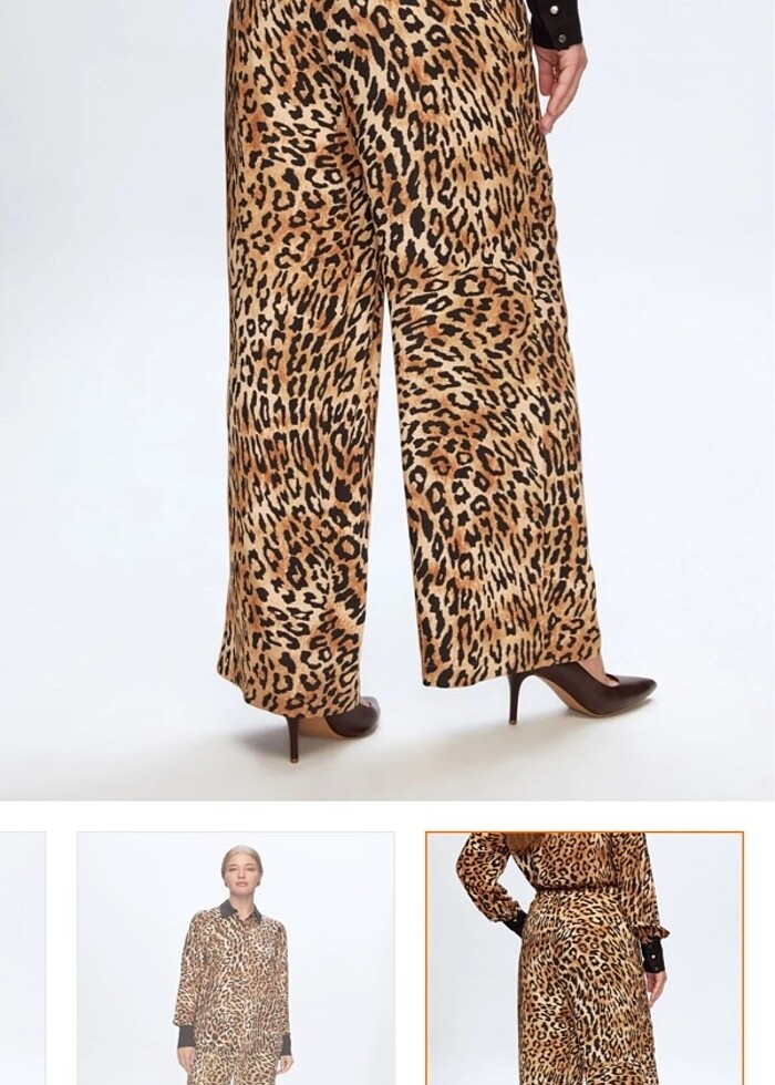 Leopar Pantolon kadın 46 - Görsel 3