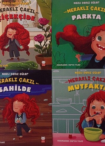 Meraklı Çakıl 4 adet yeni kitap