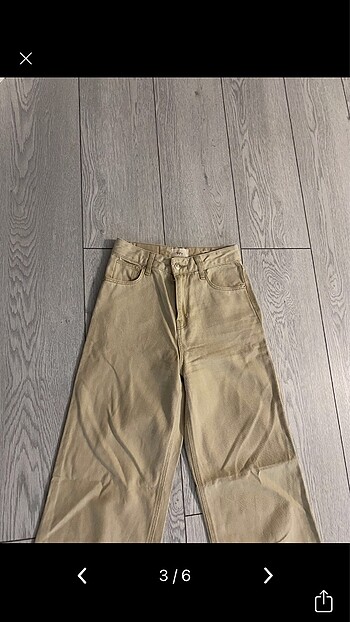 xs Beden Bol paça pantolon
