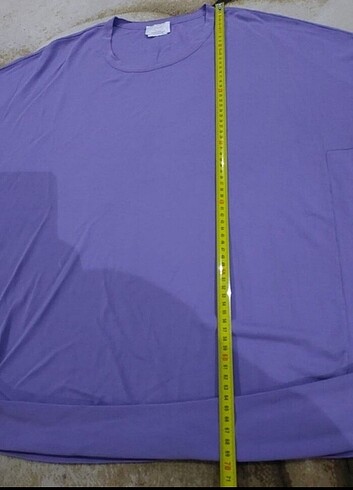 xl Beden mor Renk Marina Rinaldi Bluz