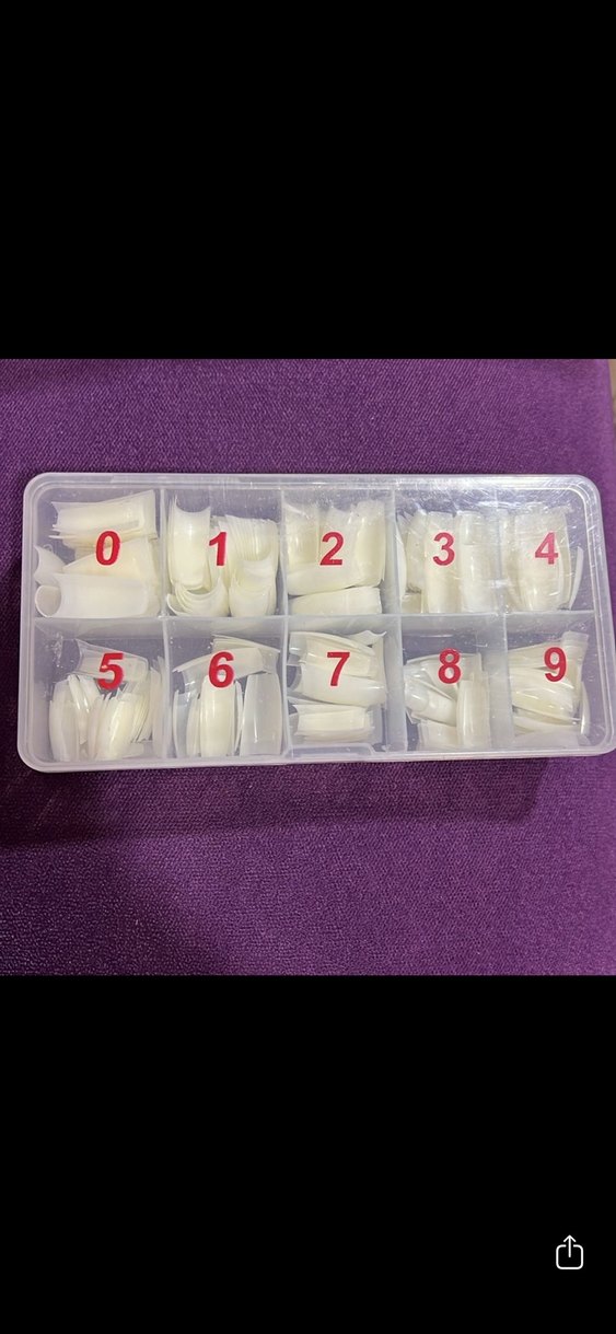 Beyaz Takma Tırnak Seti tips - Görsel 2