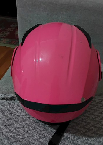 Pembe Motosiklet Kaskı - Görsel 3