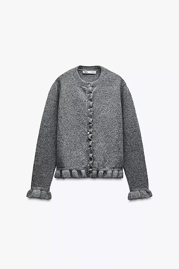 ZARA FIRFIRLI TRİKO HIRKA