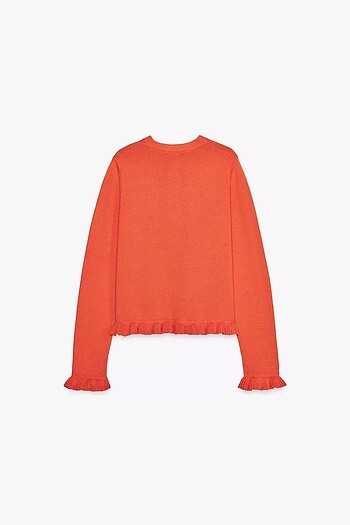 Zara ZARA FIRFIRLI TRİKO HIRKA