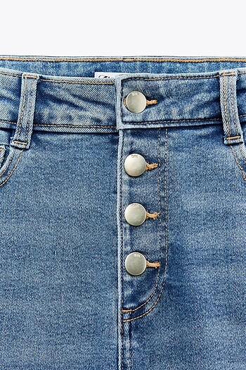 36 Beden ZARA Z1975 YÜKSEK BEL FLARE JEAN