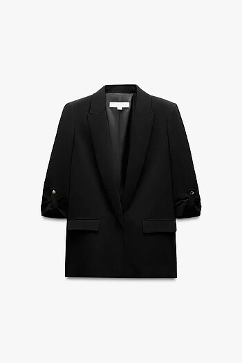 ZARA KIVRIK KOLLU BLAZER