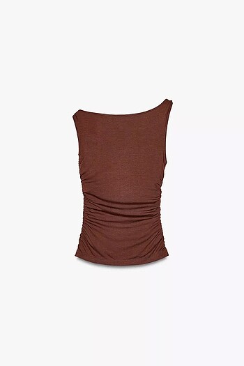 Zara ZARA BÜKÜMLÜ ASKILI TOP
