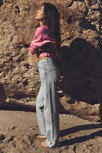 ZARA Z1975 STRAIGHT YÜKSEK BEL UZUN PAÇA JEAN