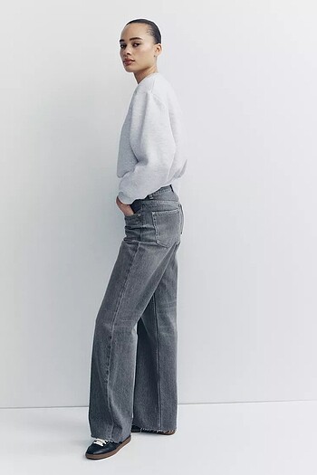 36 Beden ZARA TRF HIGH-RISE WIDE-LEG JEAN