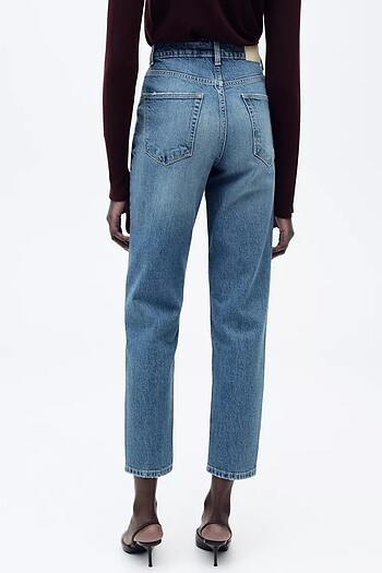 Zara ZARA Z1975 YÜKSEK BEL MOM PAÇA JEAN