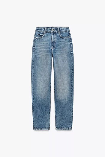 36 Beden ZARA Z1975 YÜKSEK BEL MOM PAÇA JEAN