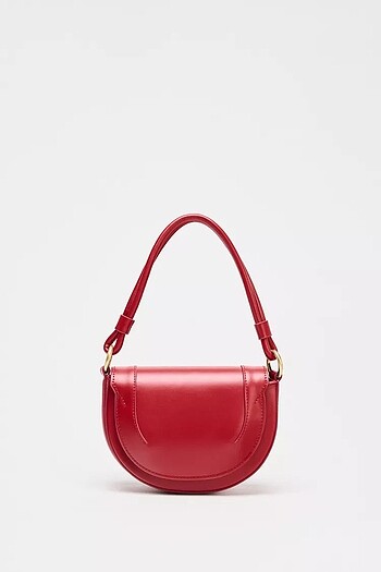 ZARA KONTRAST DİKİŞLİ ÇAPRAZ ASKILI ÇANTA
