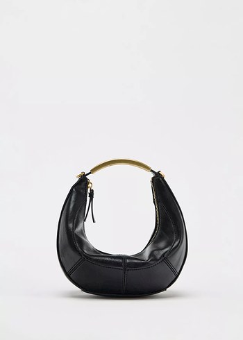 ZARA METAL SAPLI OVAL ÇANTA