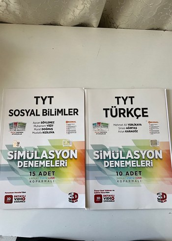 TYT Türkçe ve Sosyal Bilimler Simülasyon Denemeleri