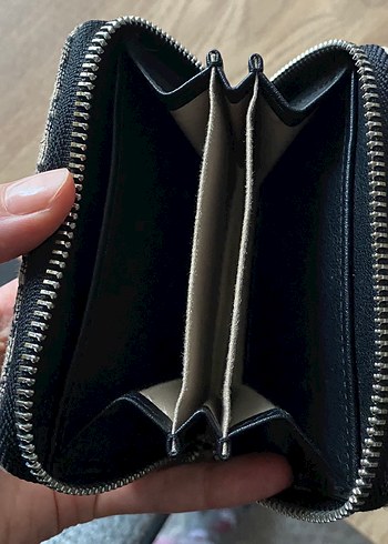 Stradivarius Nakışlı Gri Kadın Cüzdan - Görsel 3