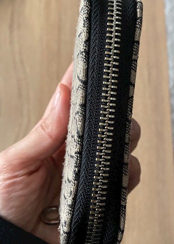 Stradivarius Nakışlı Gri Kadın Cüzdan - Görsel 2